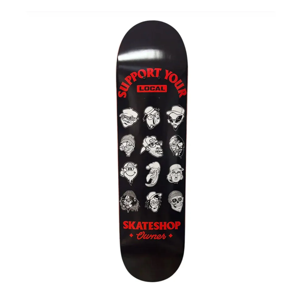 Skate Shop Day 2025 'Support Your Local Skateshop Owner' 8.25" Deck