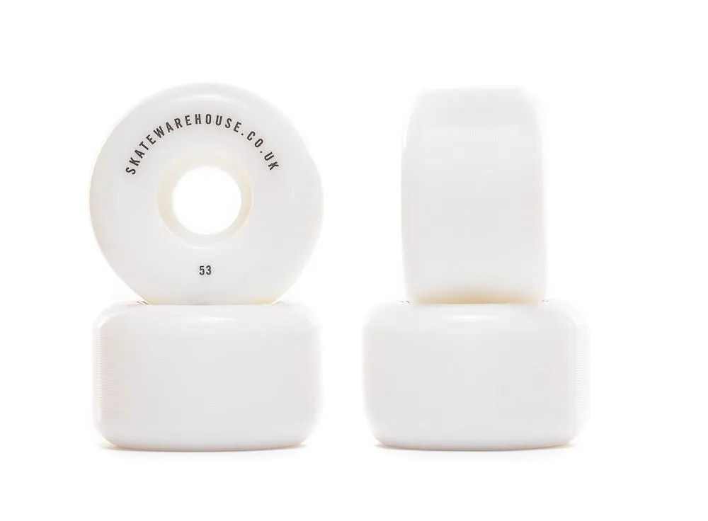 Skatewarehouse Conical Skateboard Wheels & Venom Gold Bearings Pack   Bolts!