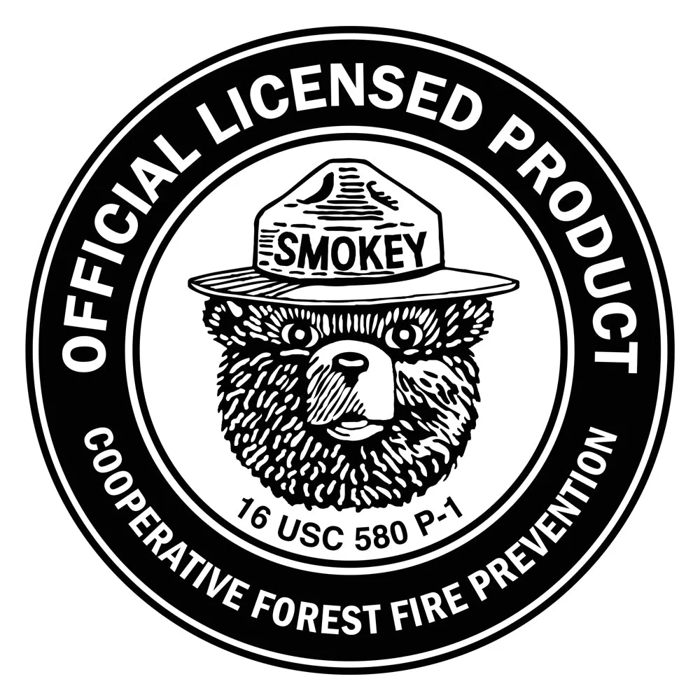 Smokey Bear "Enjoy The Great Outdoors" Screen Print