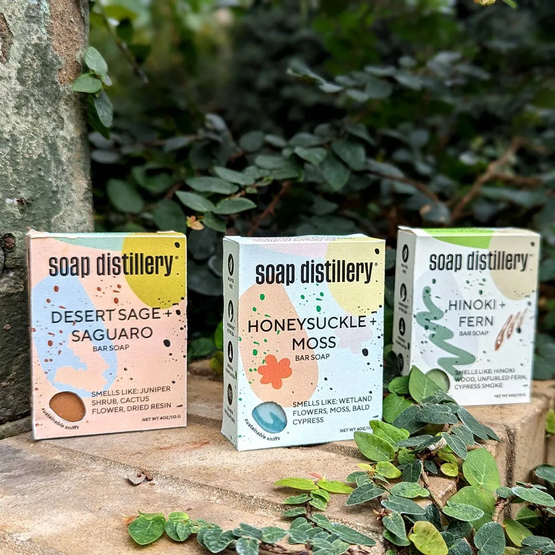 Soap Distillery - Hinoki   Fern Bar Soap
