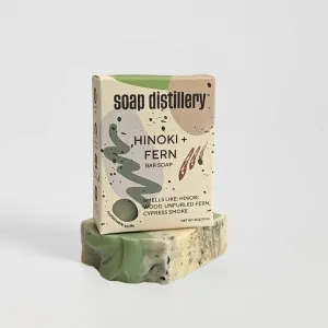 Soap Distillery - Hinoki   Fern Bar Soap