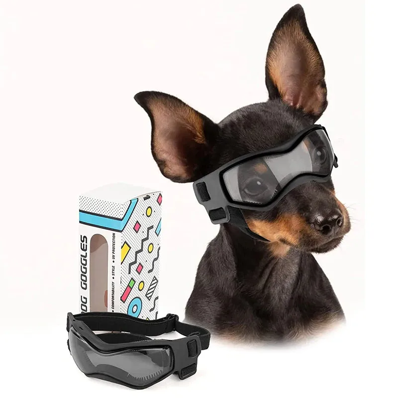 Soft Adjustable UV Protection Pet Goggles