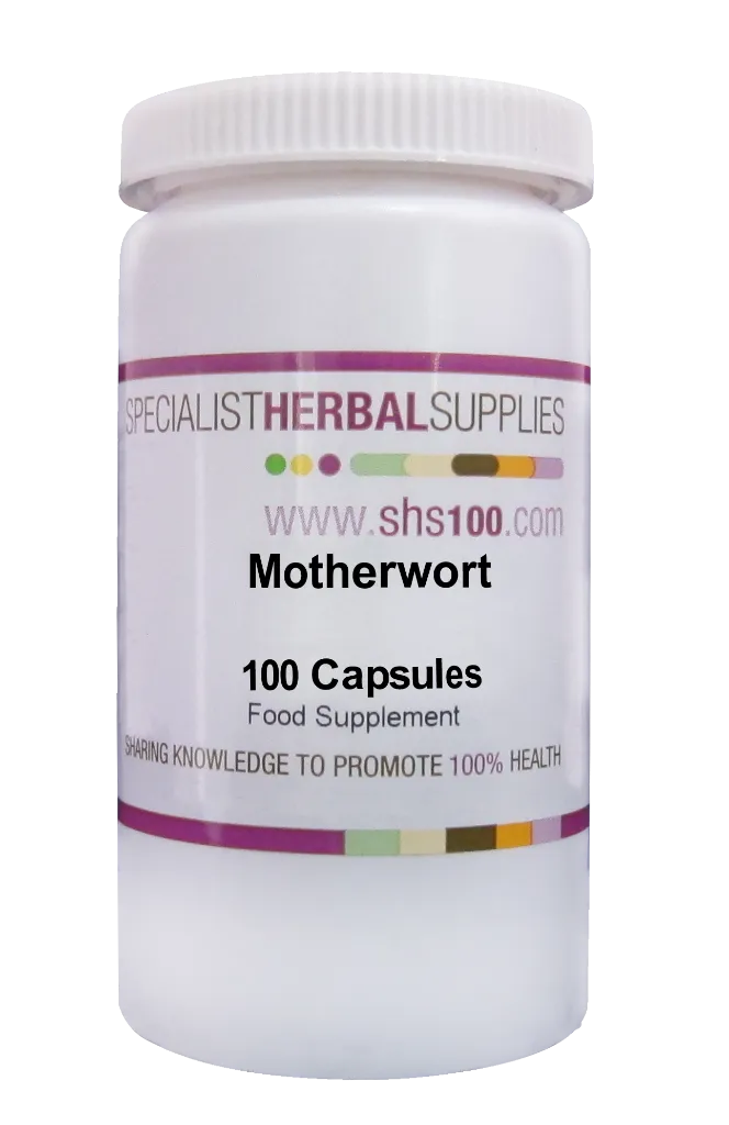 Specialist Herbal Supplies (SHS) Motherwort Capsules 100's