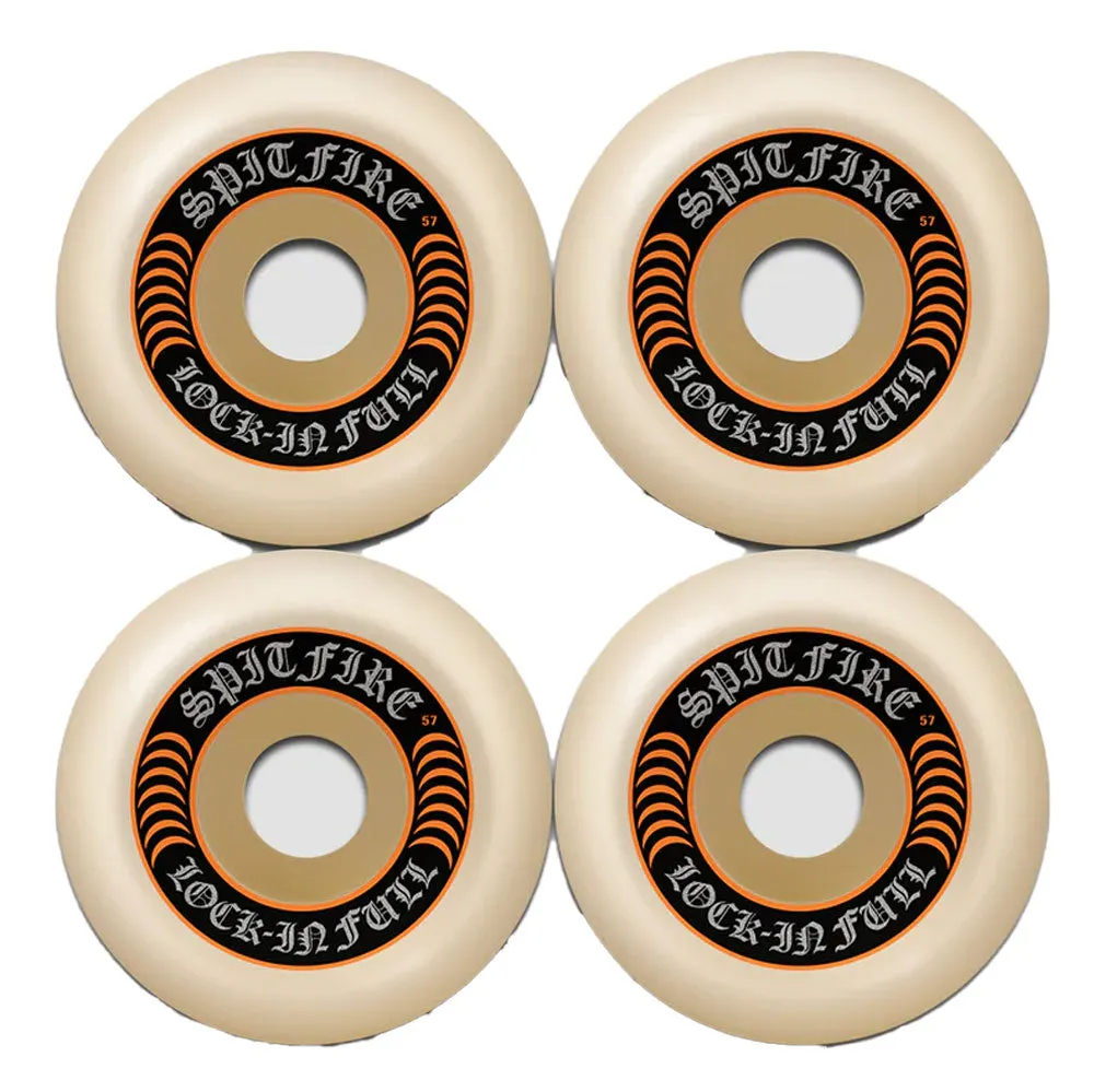 Spitfire Formula Four Lock Ins 99a Skateboard Wheels
