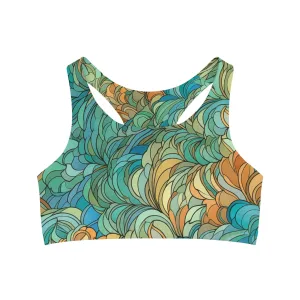 Sports Bra - Lancaster Prague Fish Scale.png