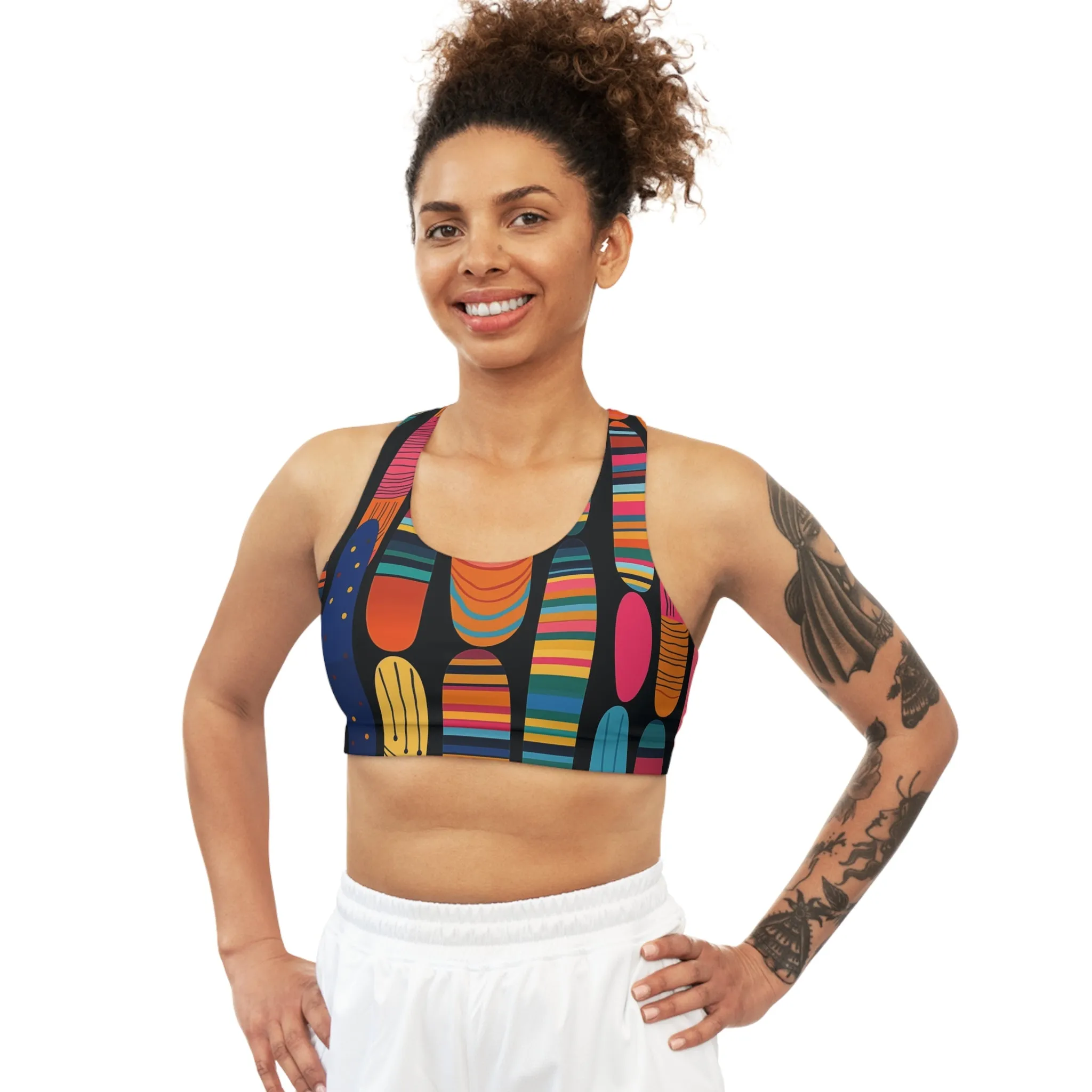 Sports Bra - Petrarca So Paulo Stripes