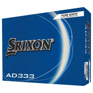 Srixon AD333 White Golf Balls 12Pk