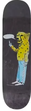 Supreme Neil Blender Cheetah Deck Black