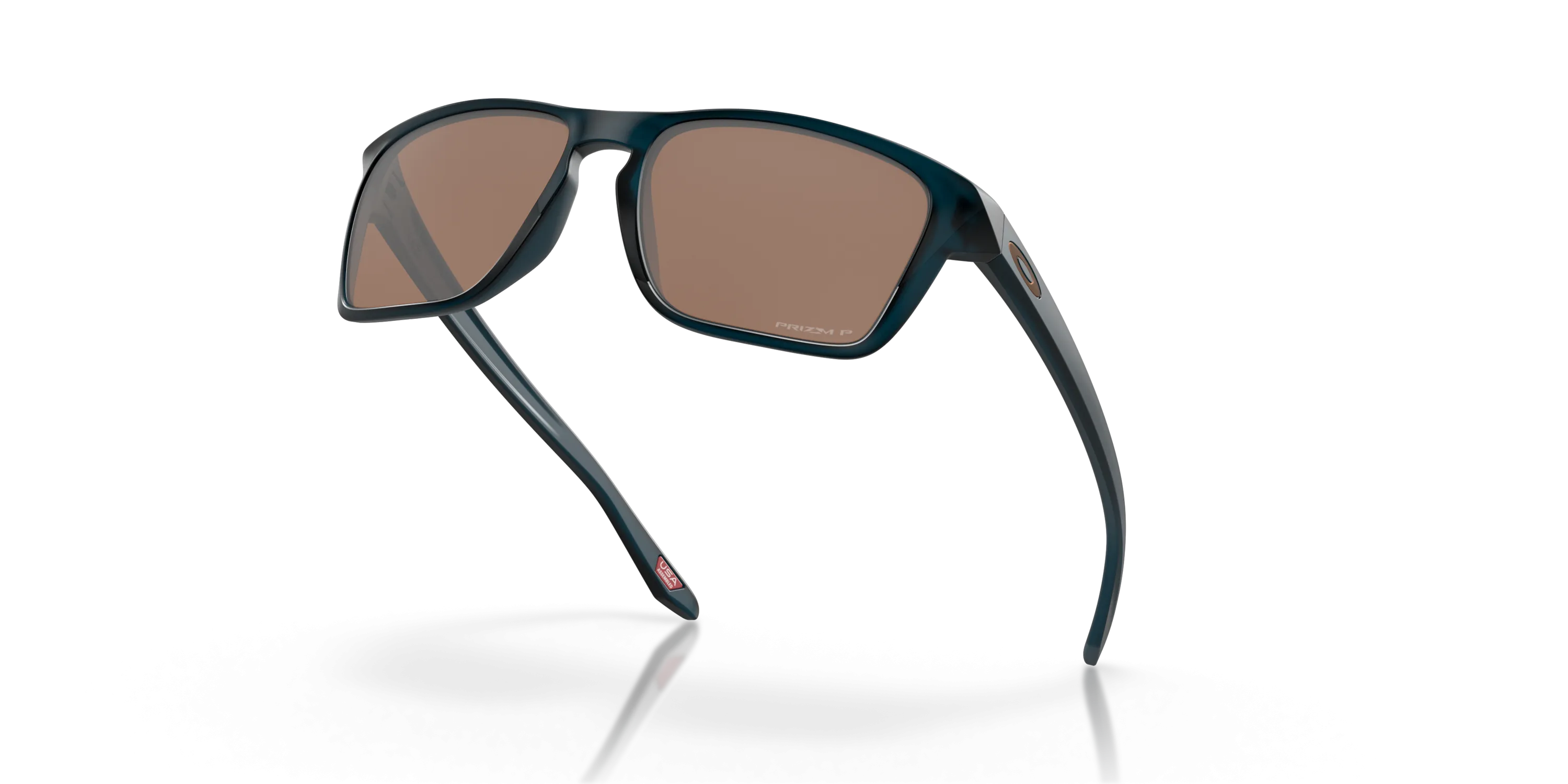 Sylas Sunglasses Matte Transparent Poseidon - Prizm Tungsten Polarized Lens