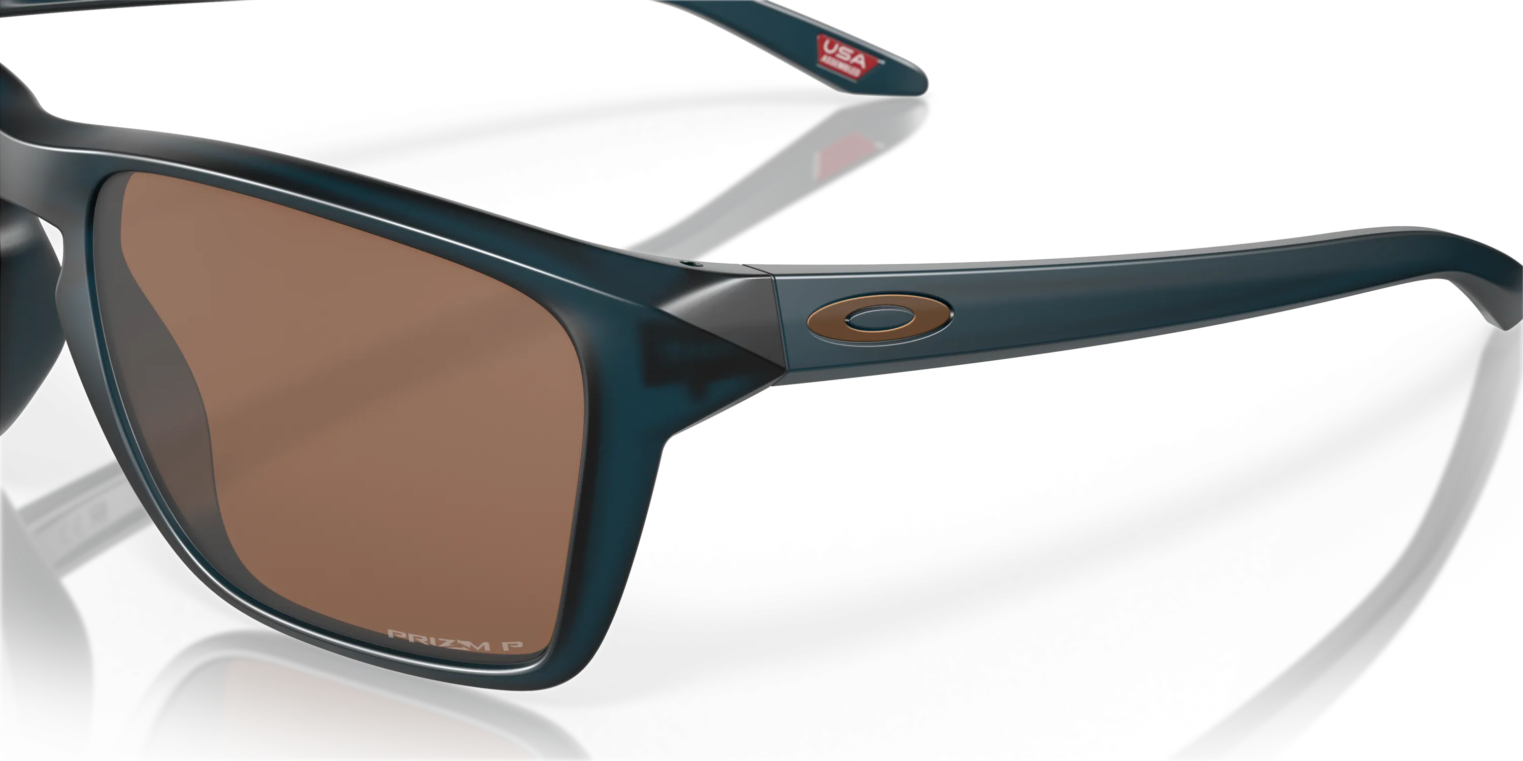 Sylas Sunglasses Matte Transparent Poseidon - Prizm Tungsten Polarized Lens