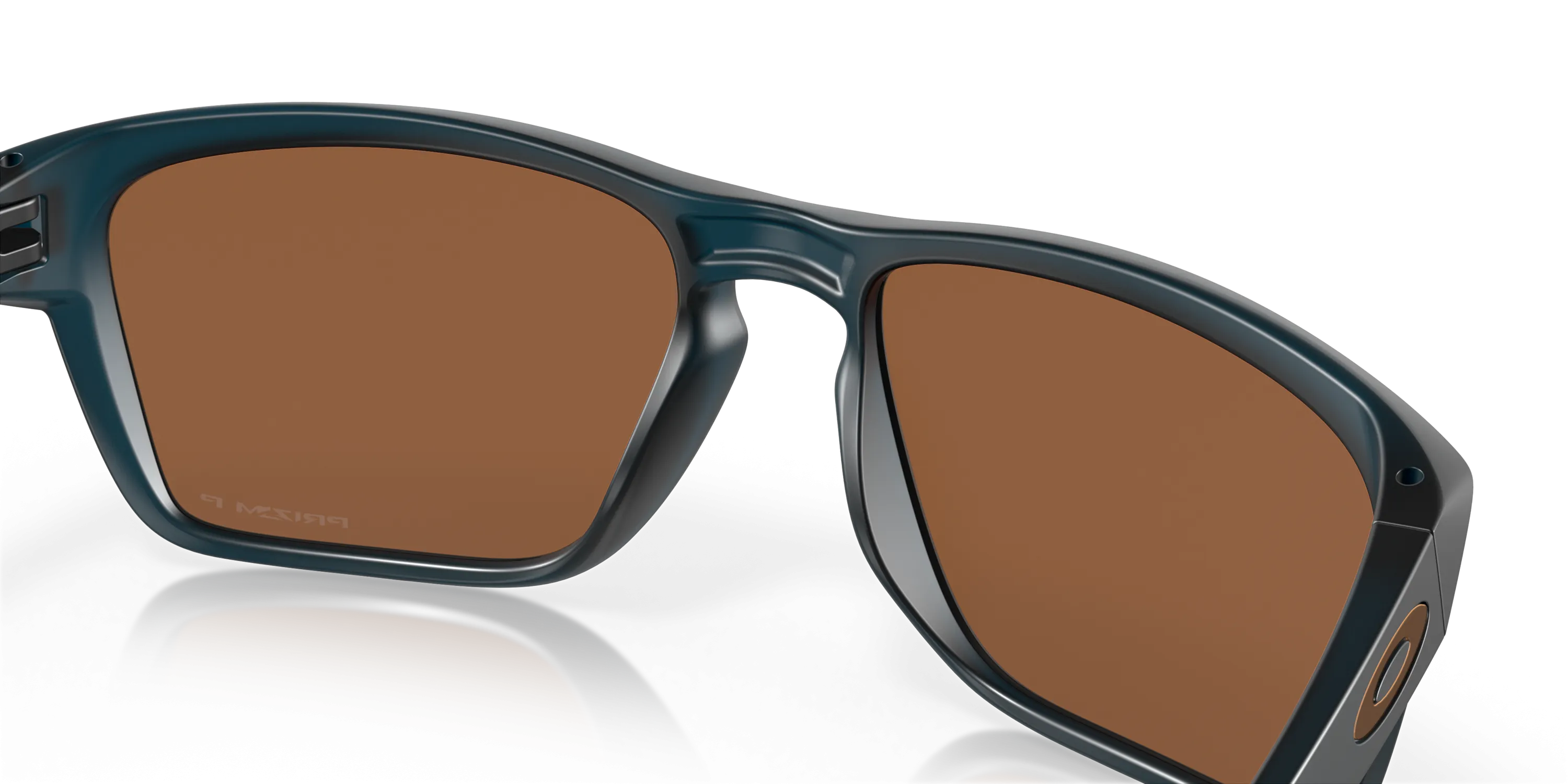 Sylas Sunglasses Matte Transparent Poseidon - Prizm Tungsten Polarized Lens