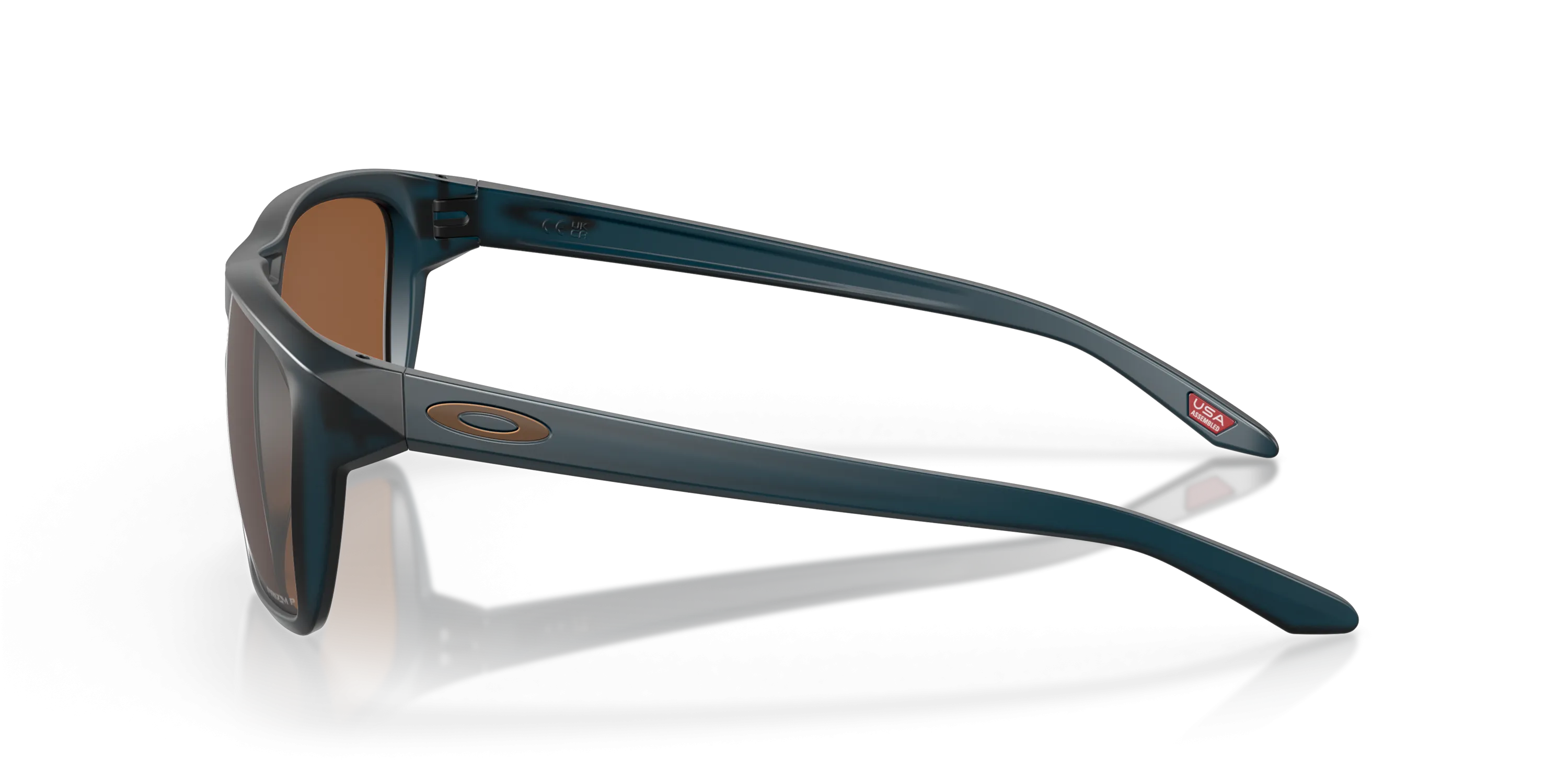 Sylas Sunglasses Matte Transparent Poseidon - Prizm Tungsten Polarized Lens