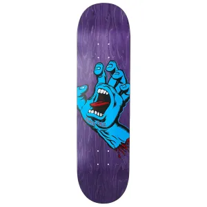 Tabla Skate Santa Cruz Screaming Hand Purple 8.375   Lija