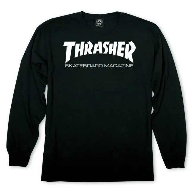 Thrasher - Skate Mag L/S Tee Black