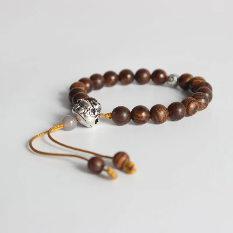 Tibetan Natural Wood Beads Bracelet