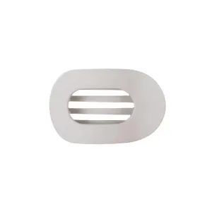 Toasted Small Flat Round Hair Clip