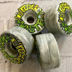 TOXIC 'Hard Superthane' Skateboard Wheels 60mm 103a