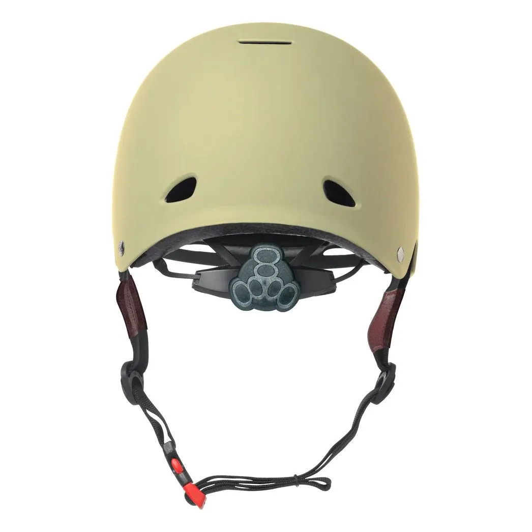 Triple Eight Dual Certified Gotham Helmet - Cream