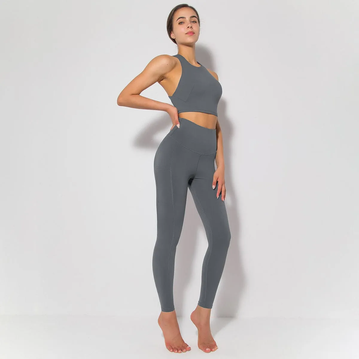 Urgency I Vest Bra Legging Sports Set