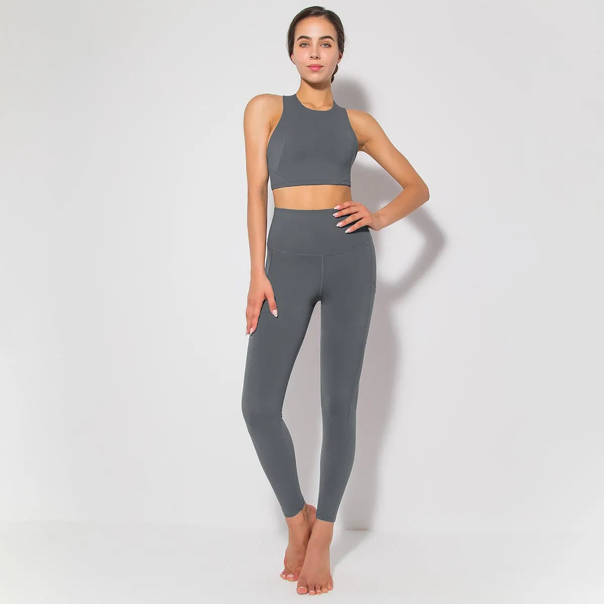 Urgency I Vest Bra Legging Sports Set