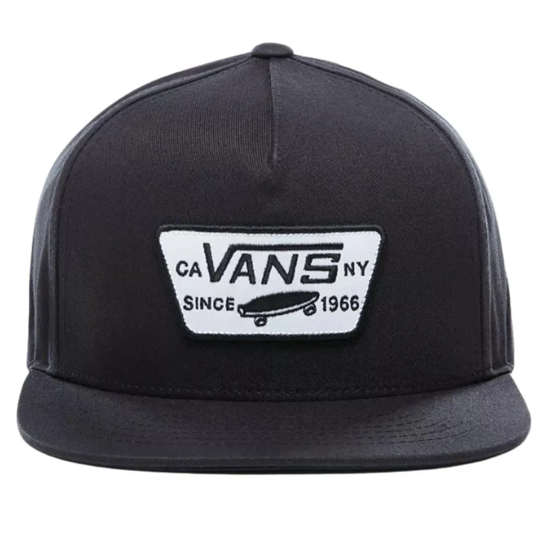 Vans Full Patch Snapback Cap - True Black