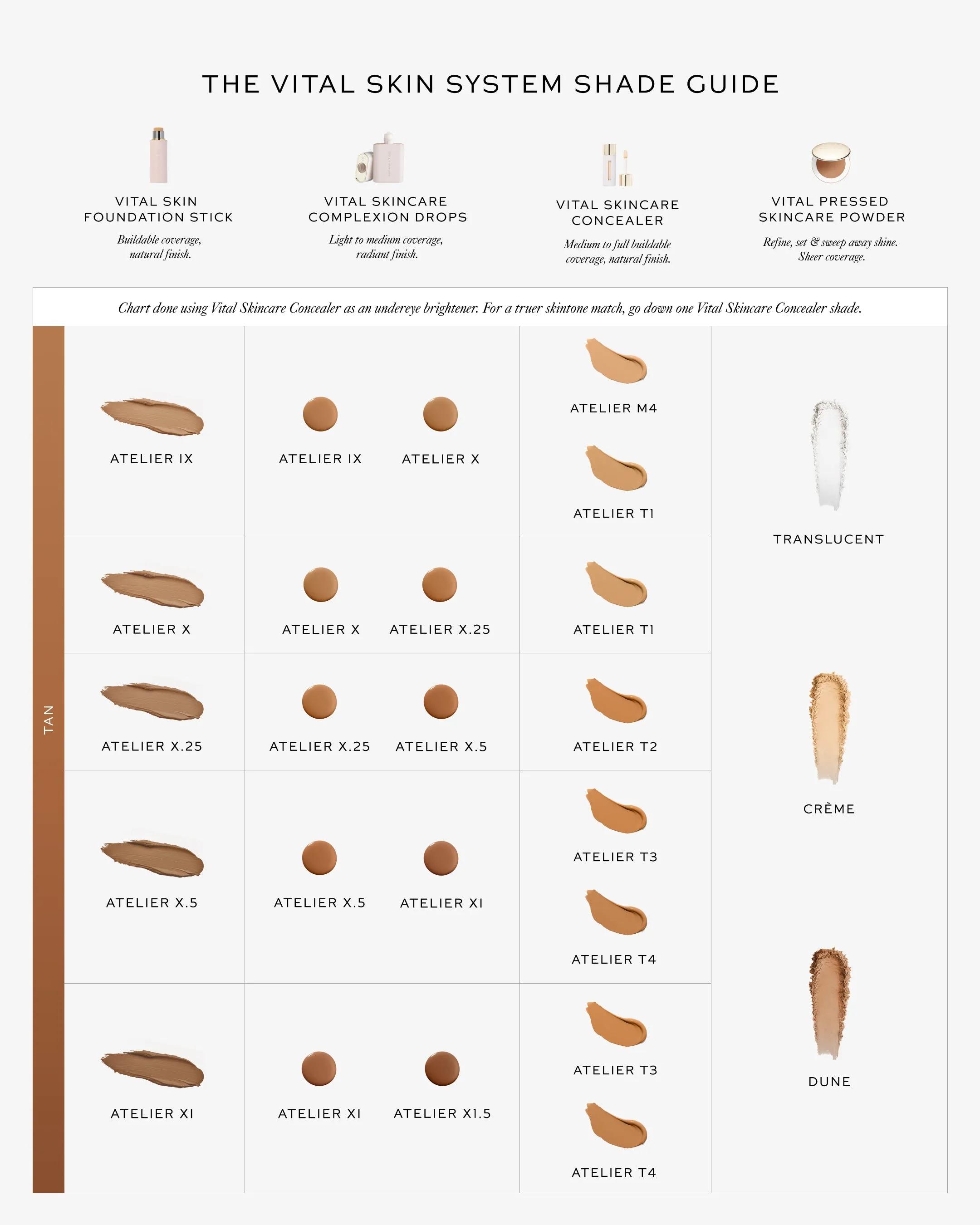 Vital Skin Foundation Stick - Atelier X
