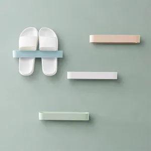 Wall Mounted Shoe Rack Shelf High Heels Sports Shoe Organizer Slippers Bathroom Storage Racks Home Space saving Shoes Cabinet