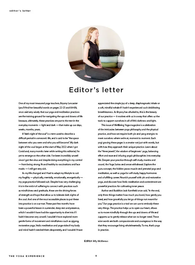 WellBeing Yoga Experience #8