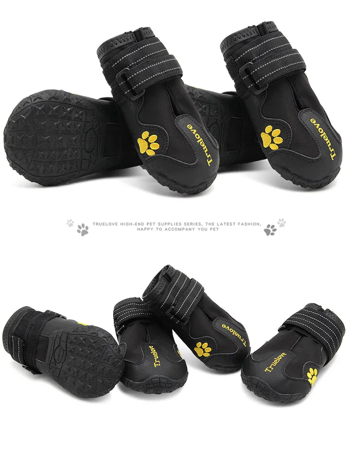 Whinhyepet Outdoor Adventure Dog Shoes - Green, Size 8