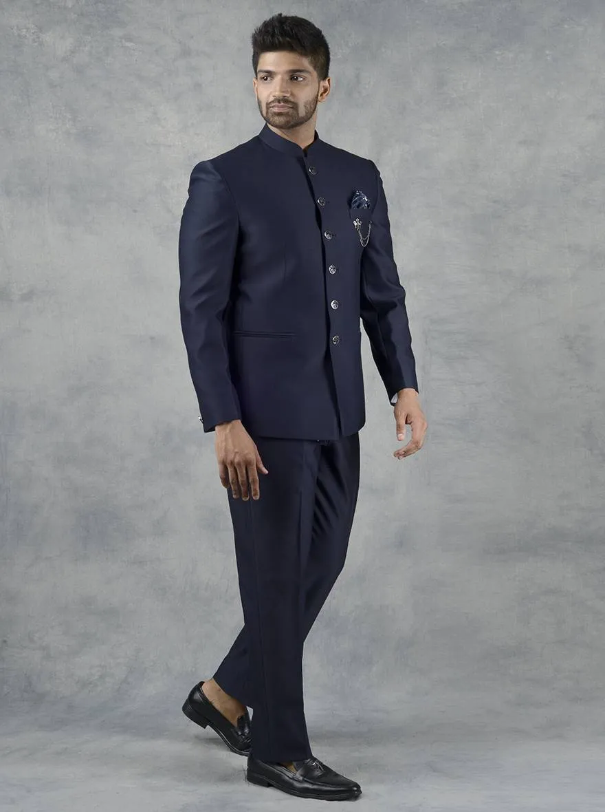 Wine Jodhpuri Suit | JadeBlue