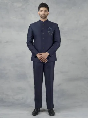 Wine Jodhpuri Suit | JadeBlue
