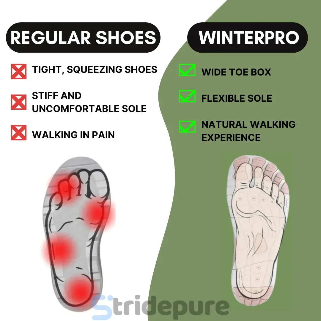 WinterPro - Waterproof Winter Barefoot Shoes (Unisex) (1 1 FREE)