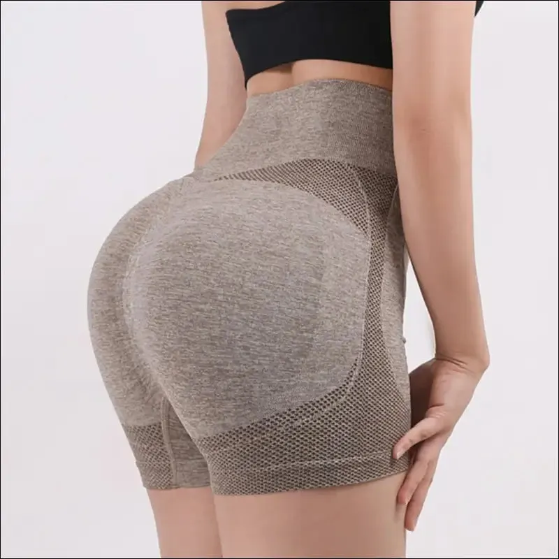Women yoga shorts high waist workout shorts fitness yoga lift butt fitness ladies yoga gym running