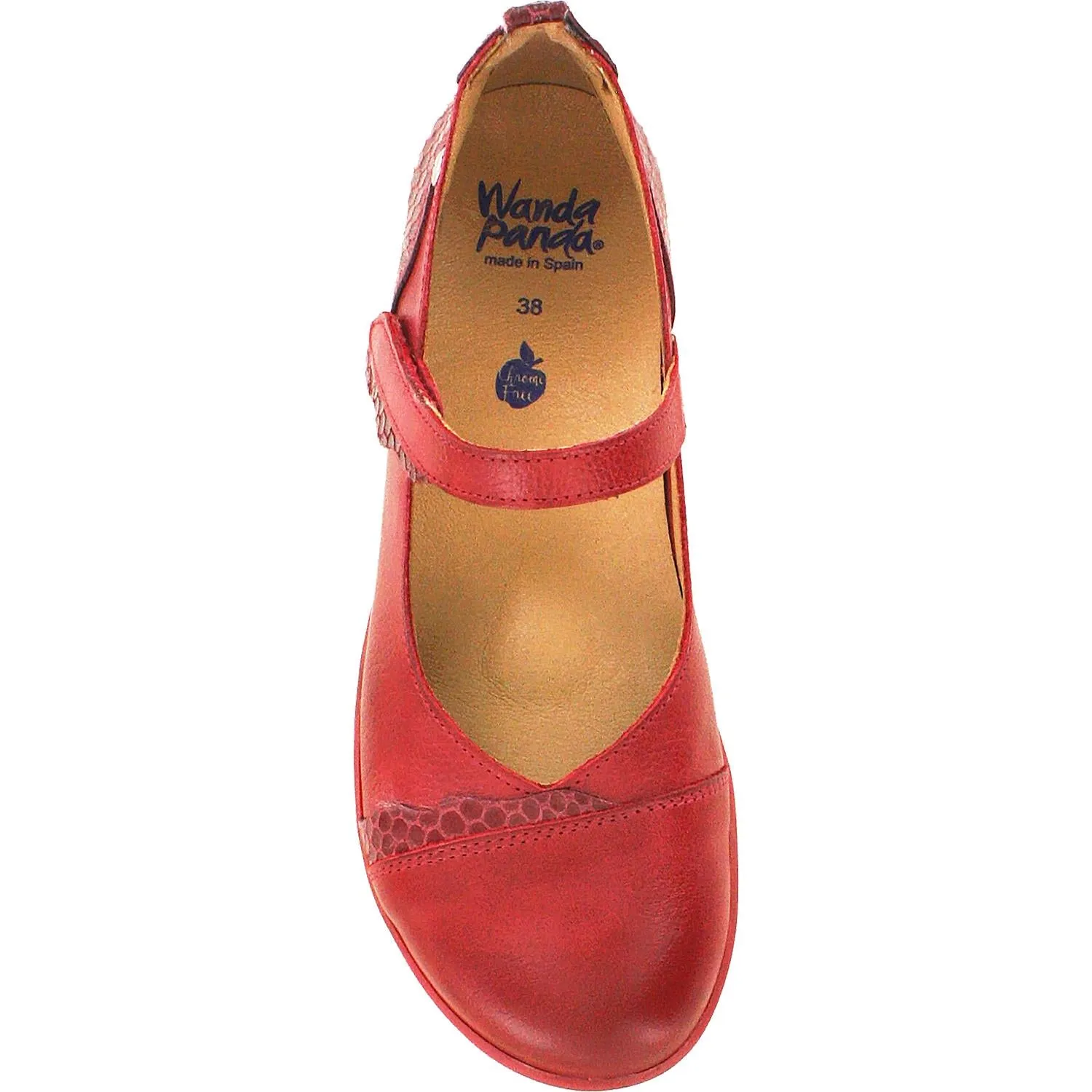 Women's Wanda Panda Adelaida WP-7041 Burdeos 34 Leather