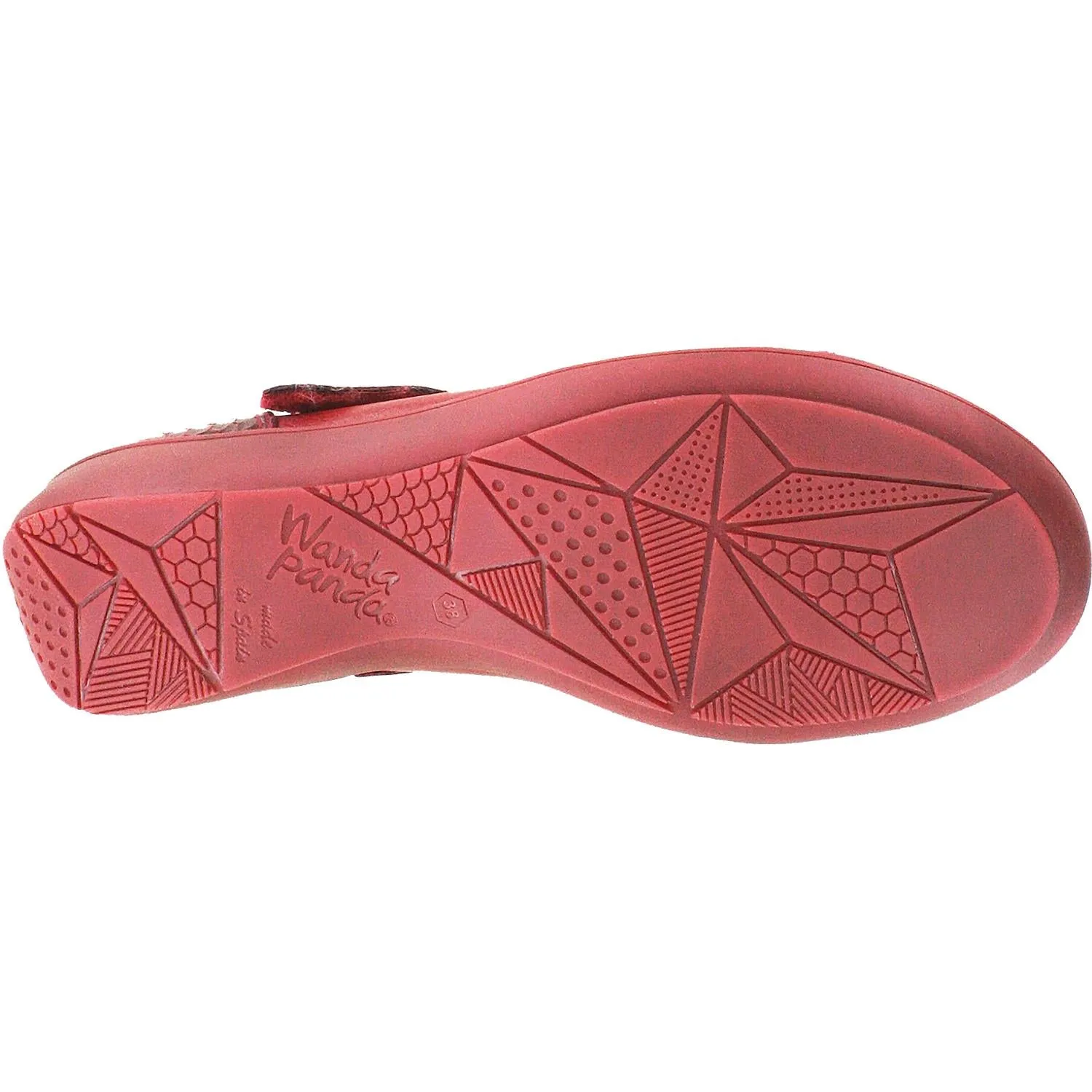 Women's Wanda Panda Adelaida WP-7041 Burdeos 34 Leather