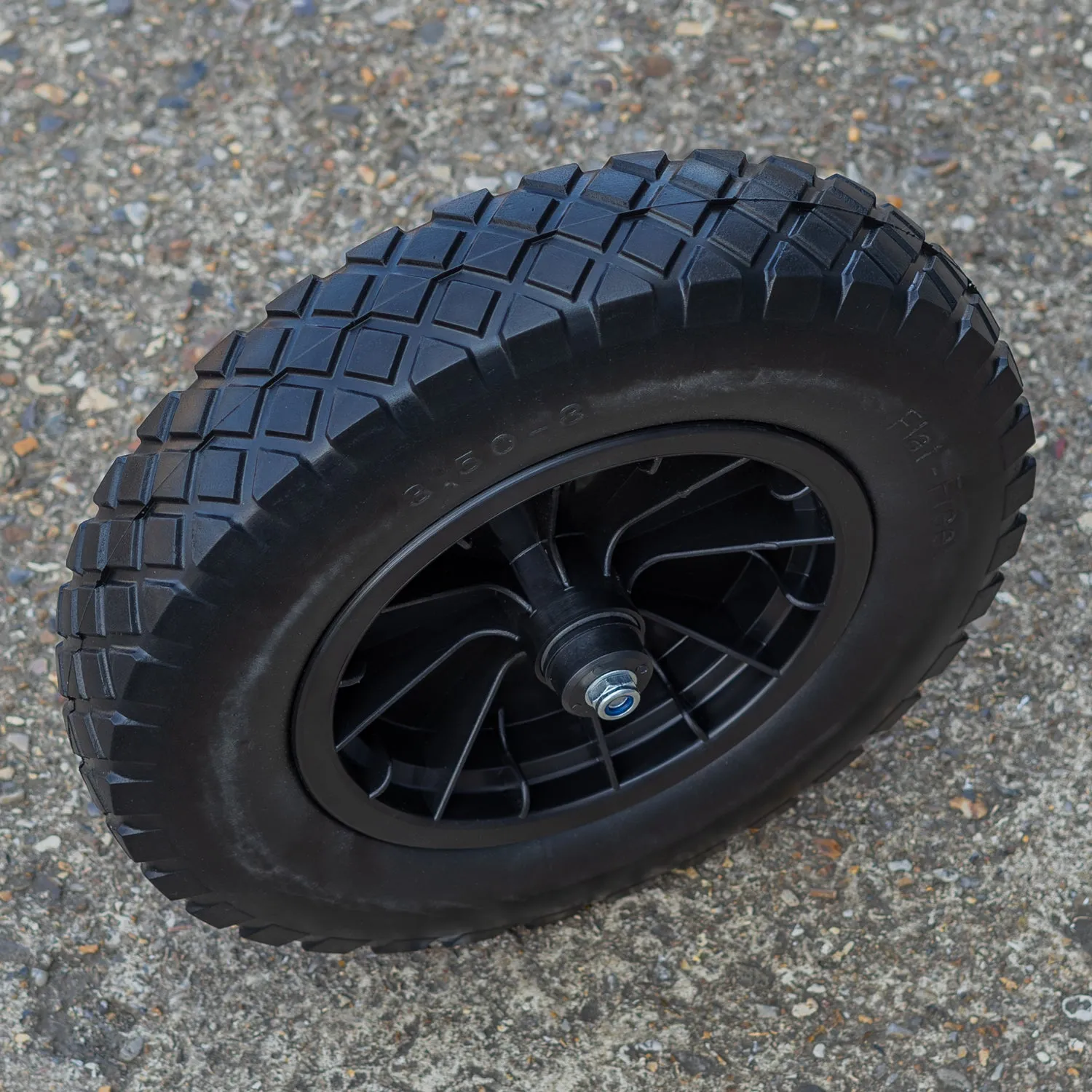 Woodside 14" Replacement Wheelbarrow Wheel, Heavy Duty Puncture Proof Tyre