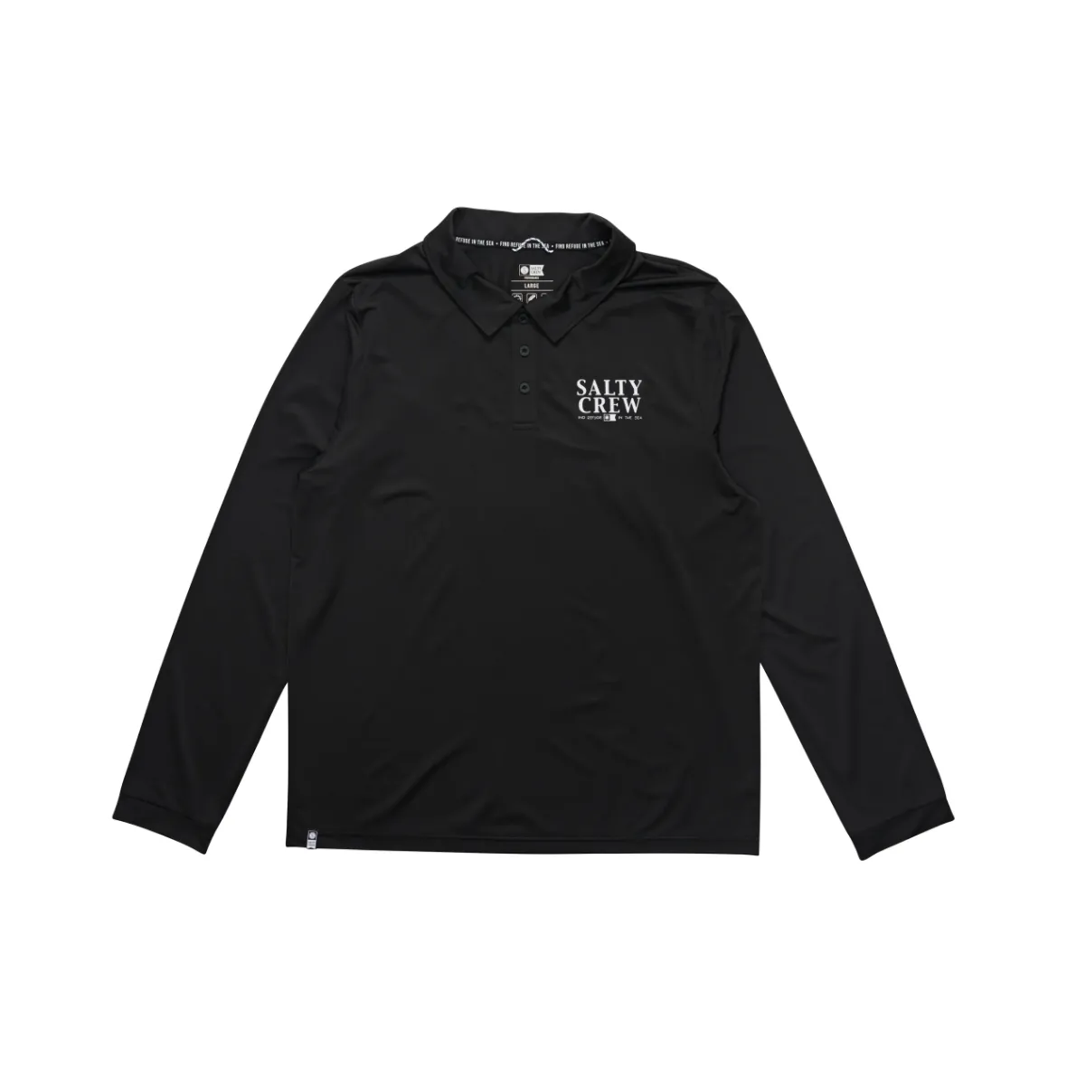 Yellowfin Polo LS Sunshirt