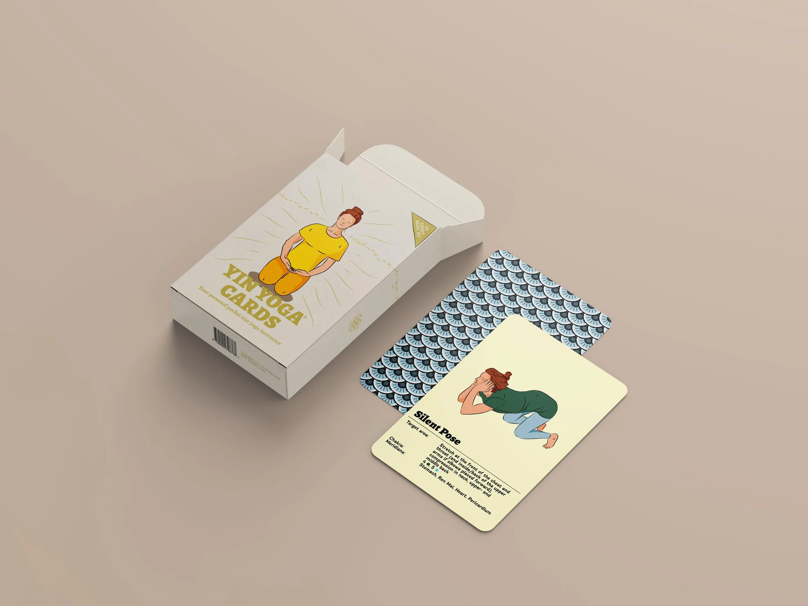 Yin Yoga Cards • Set 1 (English Edition)
