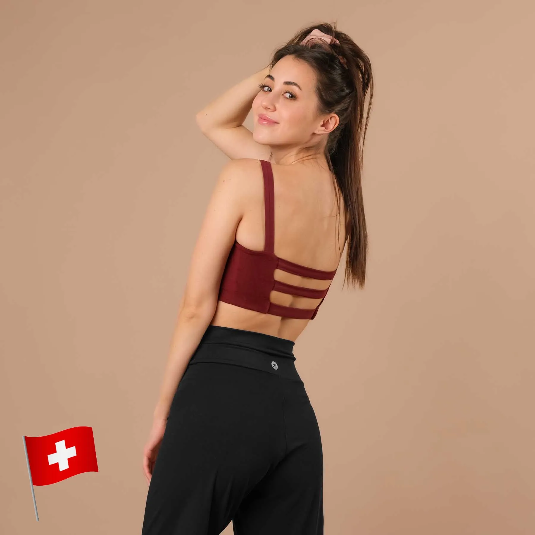 Yoga Bra Stripes Comfy