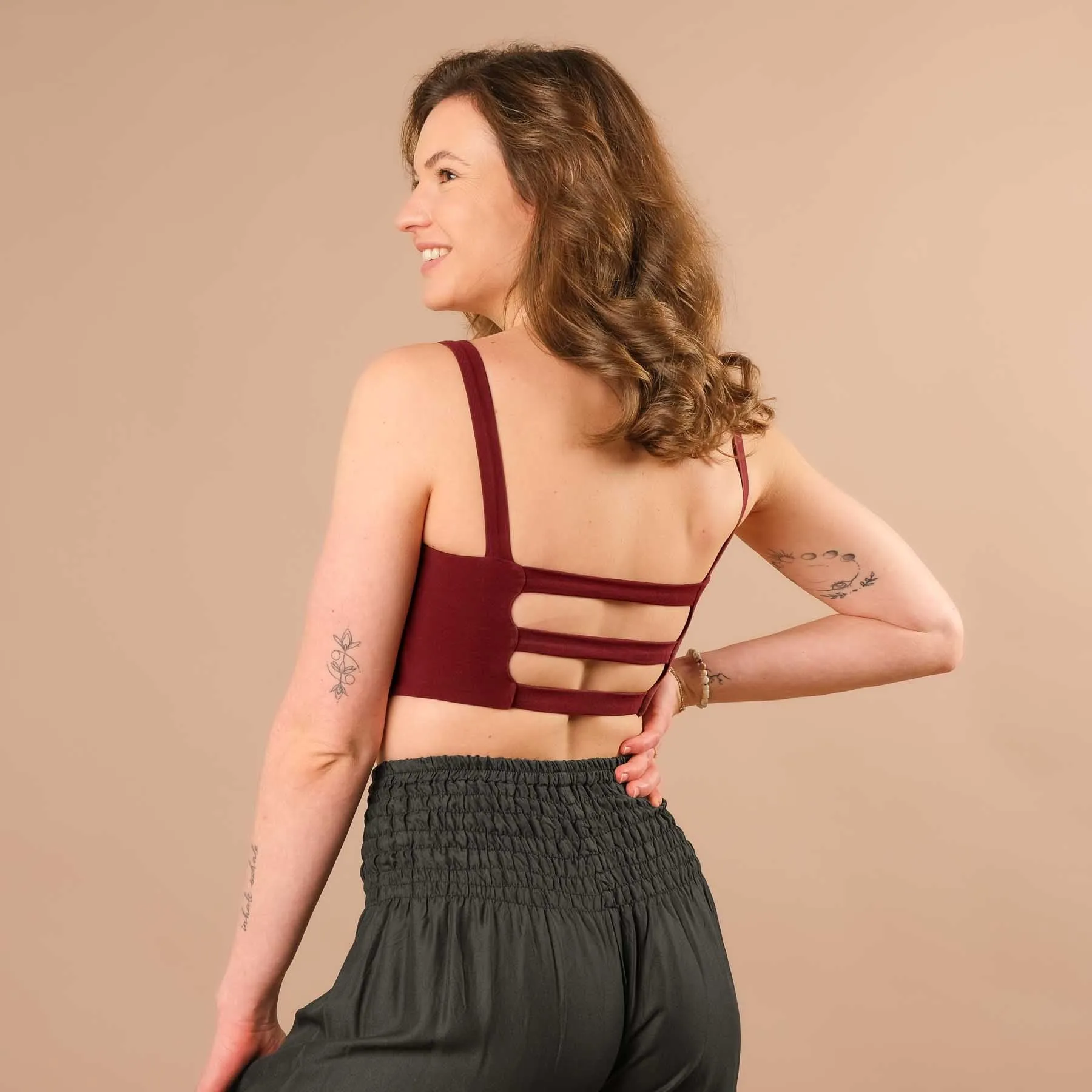Yoga Bra Stripes Comfy