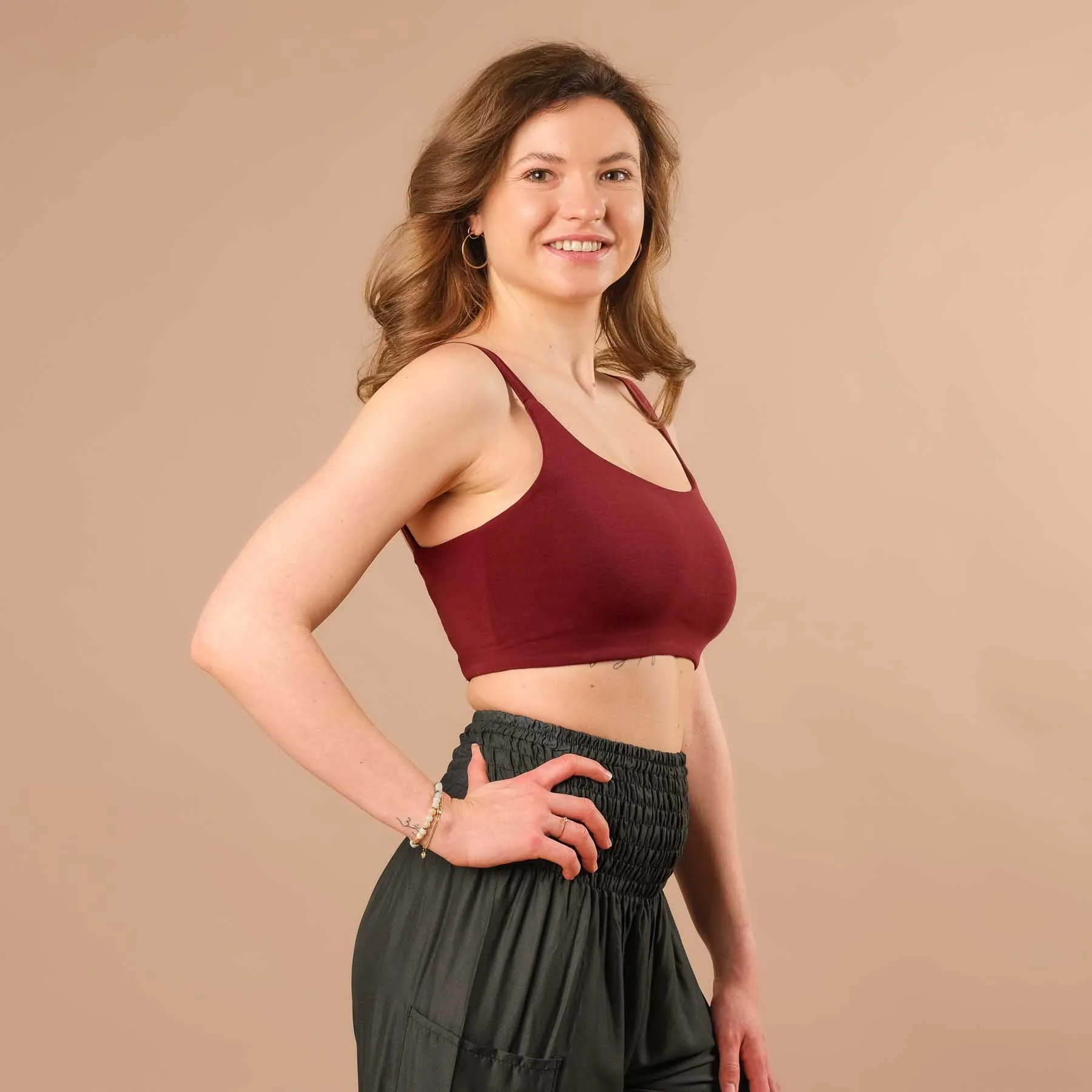 Yoga Bra Stripes Comfy