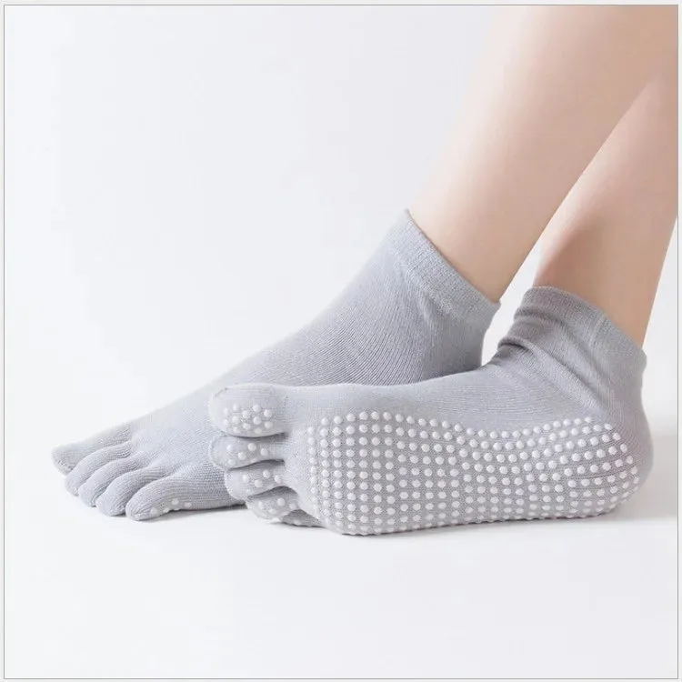 Yoga Toe Socks with Grips for Women