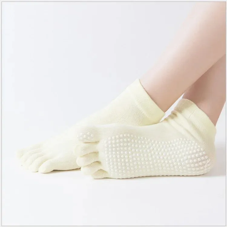 Yoga Toe Socks with Grips for Women
