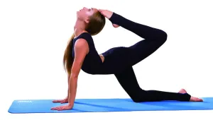 York Fitness Yoga Mat with Carry Strap
