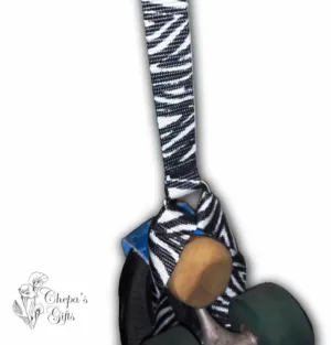 Zebra Skate Leash by Loop